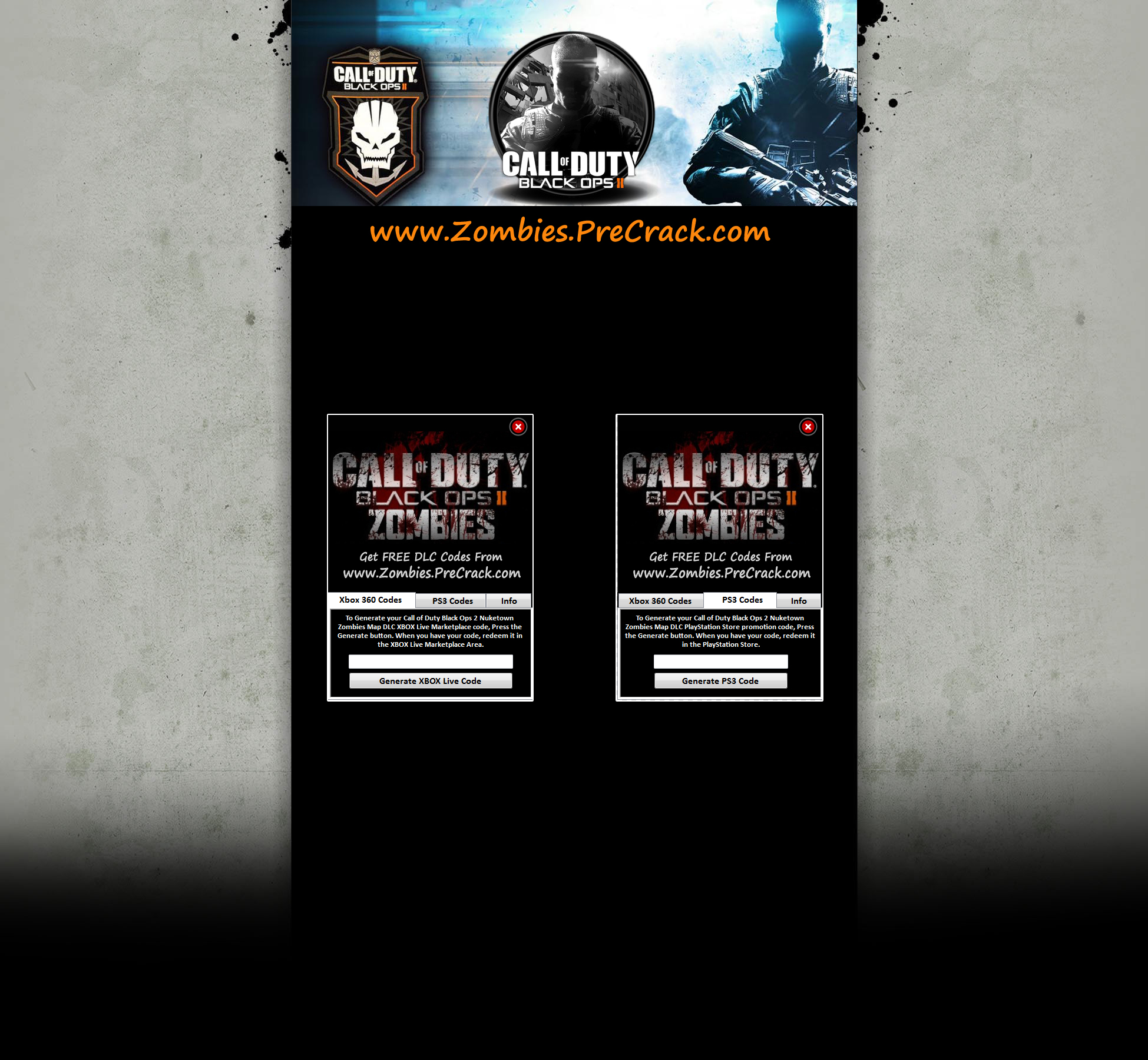 free black ops 2 nuketown zombies code xbox 360